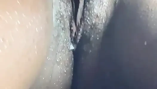 Browngurl234's Badezimmer erstrahlt sinnliche vibes und Twerk Energy