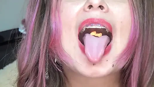 Swallowing and Playing with Big Plastic Bears