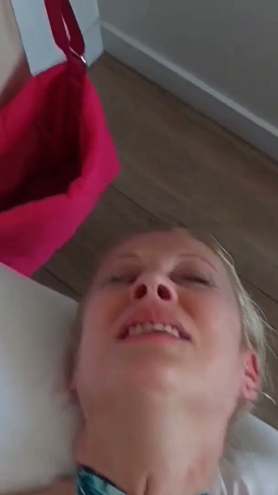 Amateur blonde mature wife enjoys sex games | Clip 2
