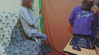 Pakistani hot guys watching porn and having fun