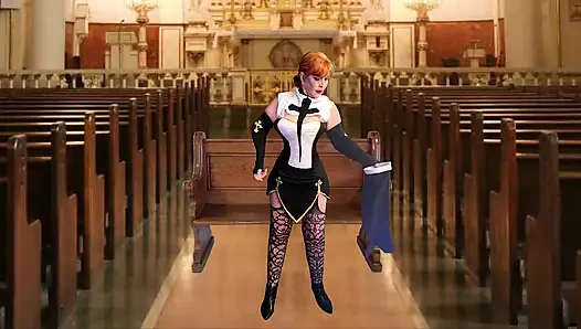 GILF Mary Carmen: Superior Nun Fingered, Licked & Fucked to Orgasm 82723fap