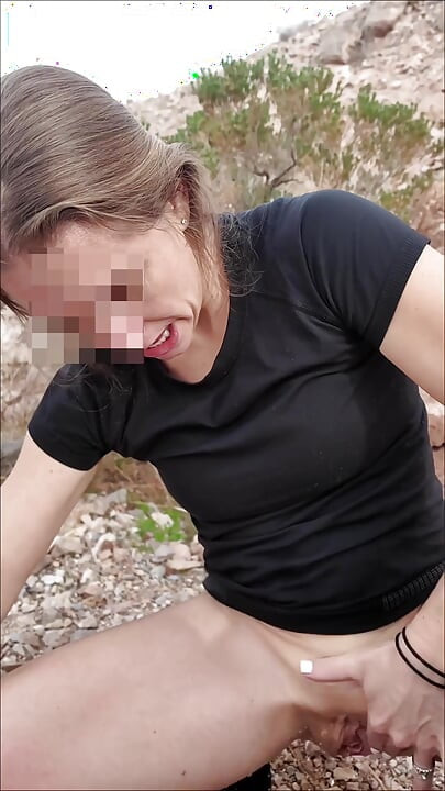 Slutty MILF Gets Ass Stretched & Face Painted by BBC During Hike