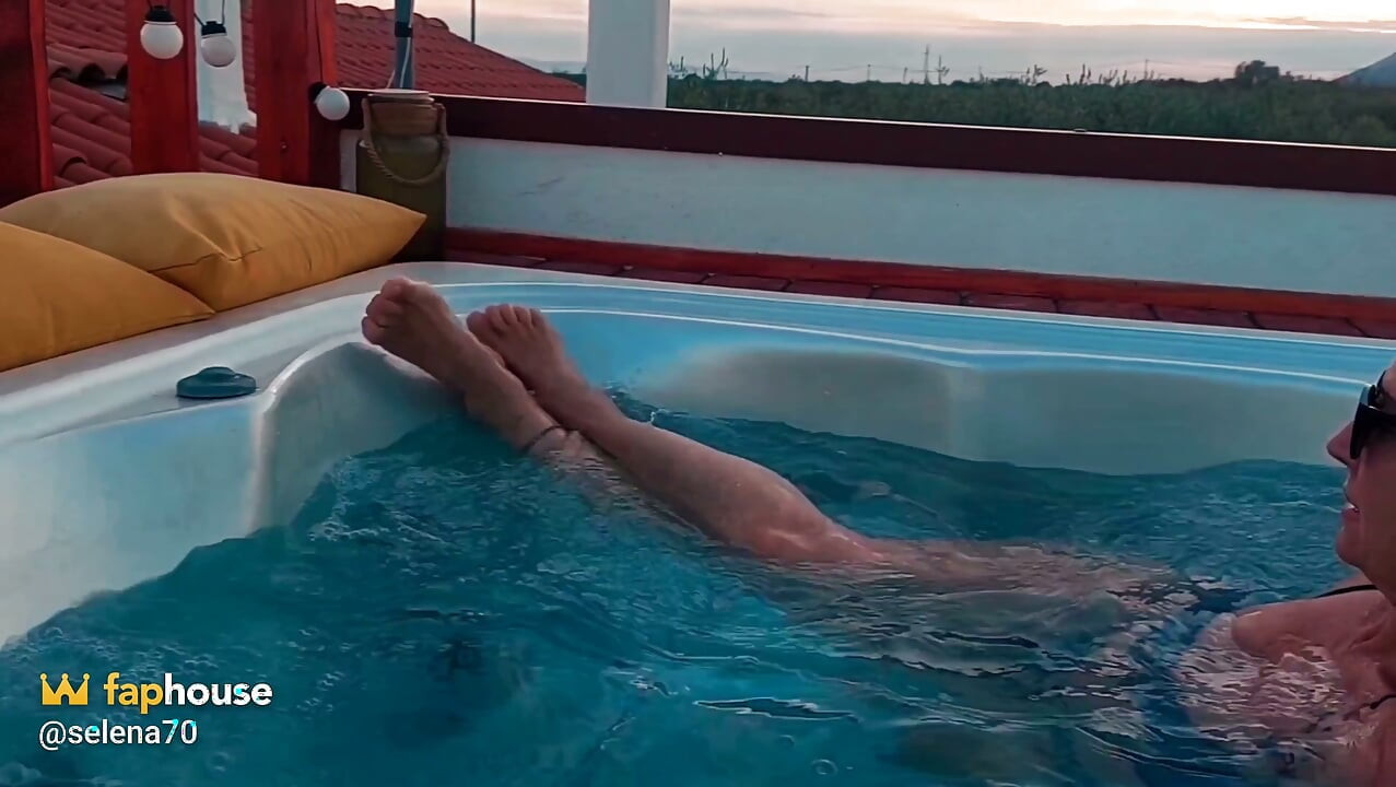Mature Blonde Wife Enjoys Sex Outdoors