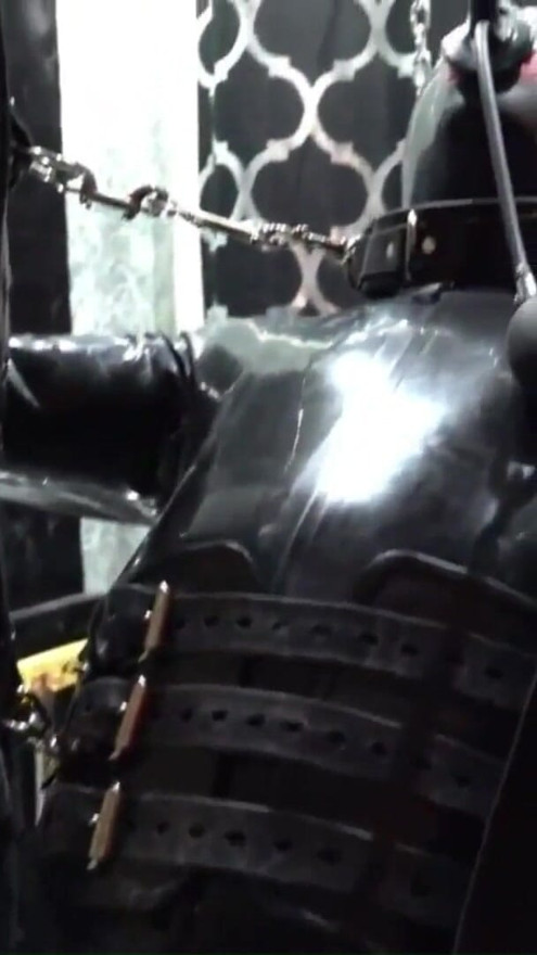 Latex Catsuit, Fucking Machines and Venus 2000 in The Dungeon of Lady Diva Cane | Clip 2