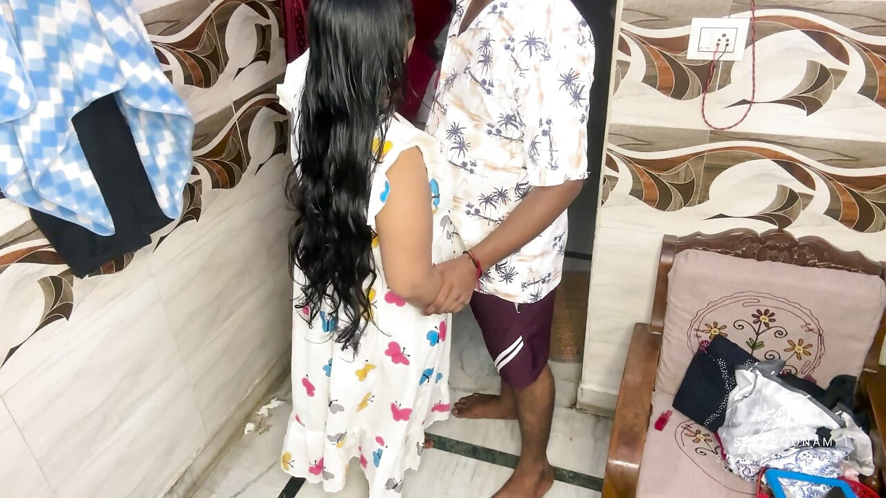 Desi Stepmom Caught Stepson Watching Her Change - She Took Over Hindi Video