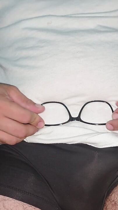 Glasses underwear rub