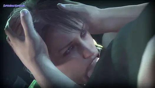 Seksi askeri kız helikopterde biraz yarak istiyor (3 boyutlu gerçekçi)