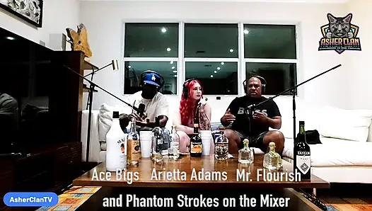 Adult Star Podcast bareng arietta adams di-anal sama mrflourish dan ace bigs