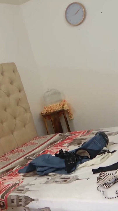 This CUTE & curly LATINA TEEN I was dating always begged for ANAL | Clip 2