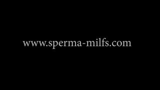 Sperma spermy i kremówki dla jizz-milf Anna blonde - 10923
