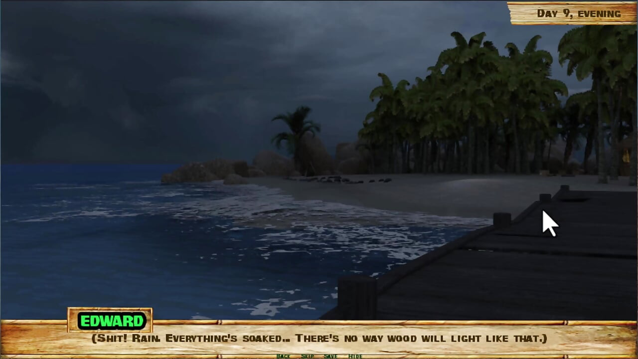 Lewd Island 9 - Ela moe no meu pau até eu gozar - garganta profunda é incrível