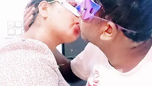 Sexy Priya bhabhi gave blowjob in green sari.