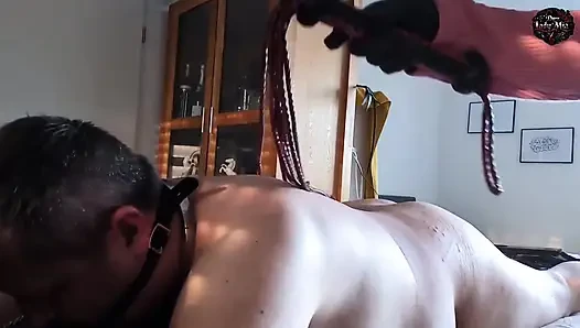 Slaveofm. Hell of Suffering Whip, CBT, Electricity and Nasty Clamps. Part 8 V. 8