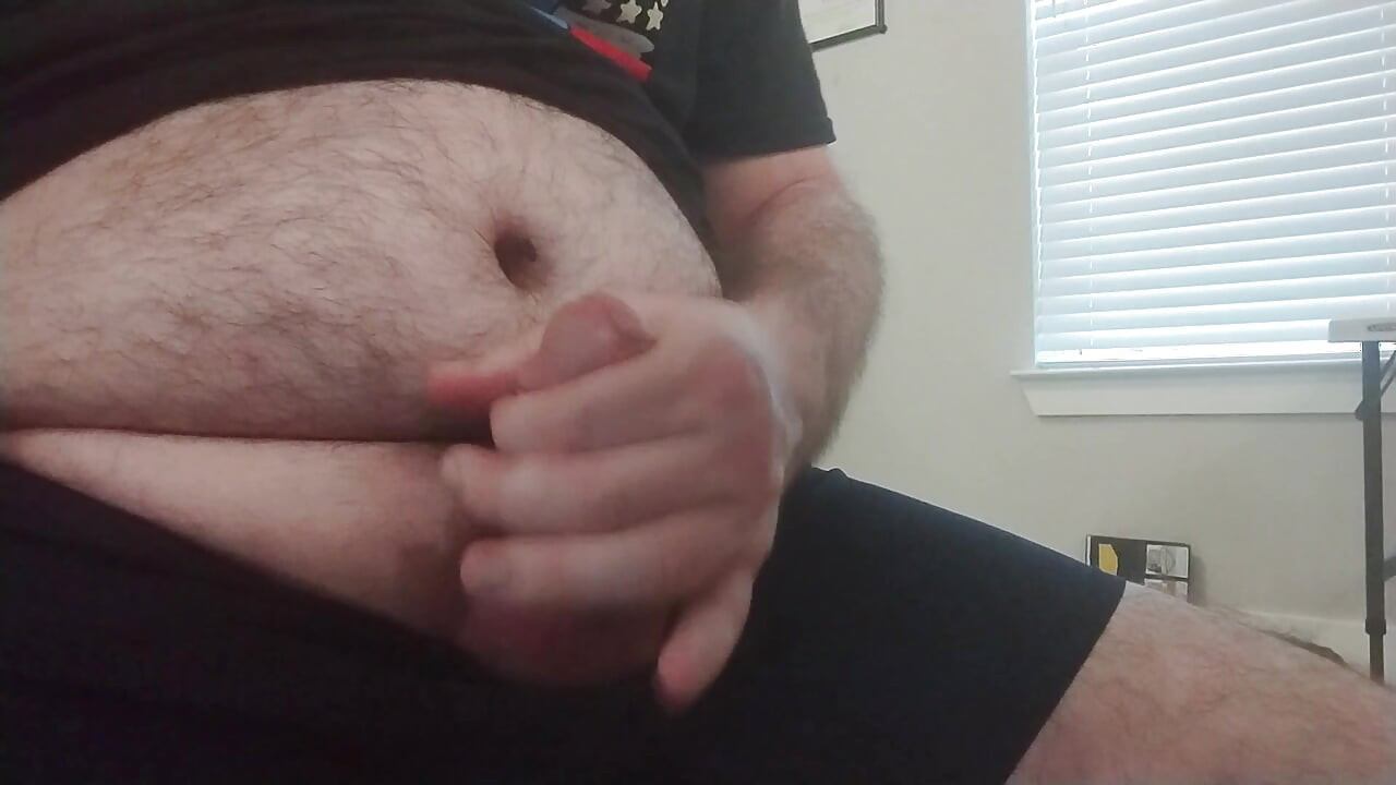 Close-Up of Me Stroking