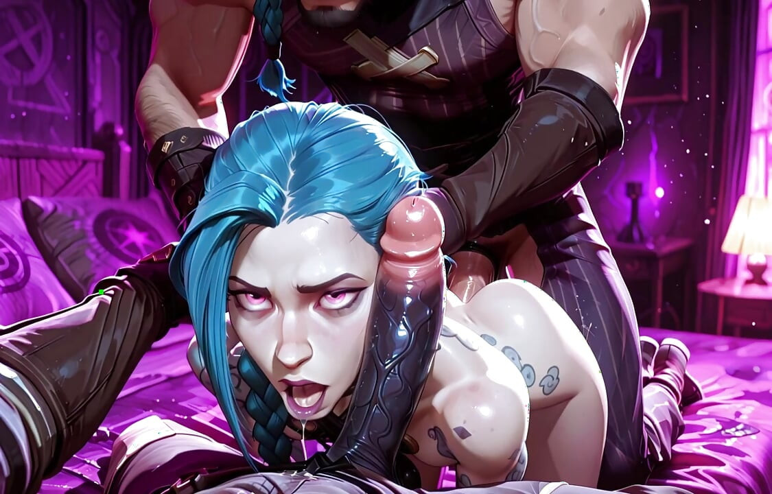 After a tiring battle she lets her enemies claim her body and cover her in cum (AI generated)