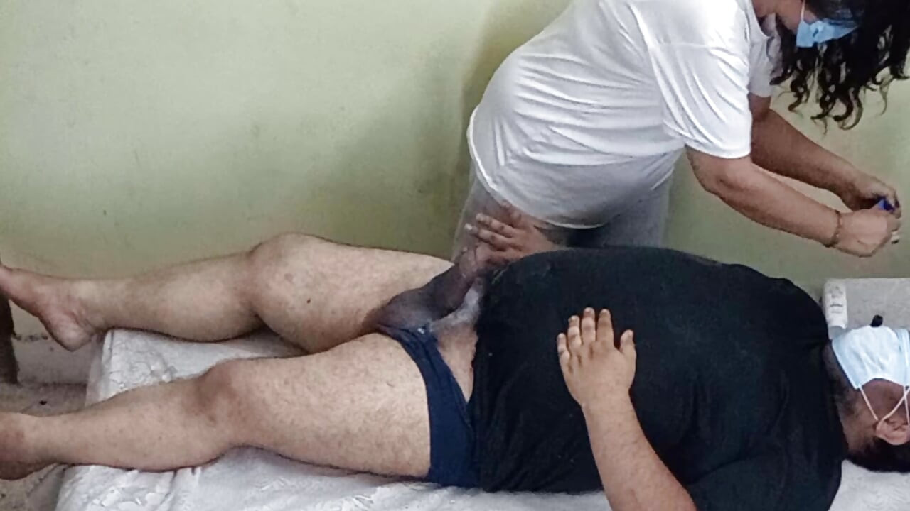 "Big Tit Nurse Deepthroats & Gags On Big Dick Until He Cums"