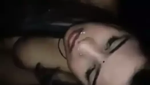 INDIAN BEAUTY SUCKING A BIG COCK