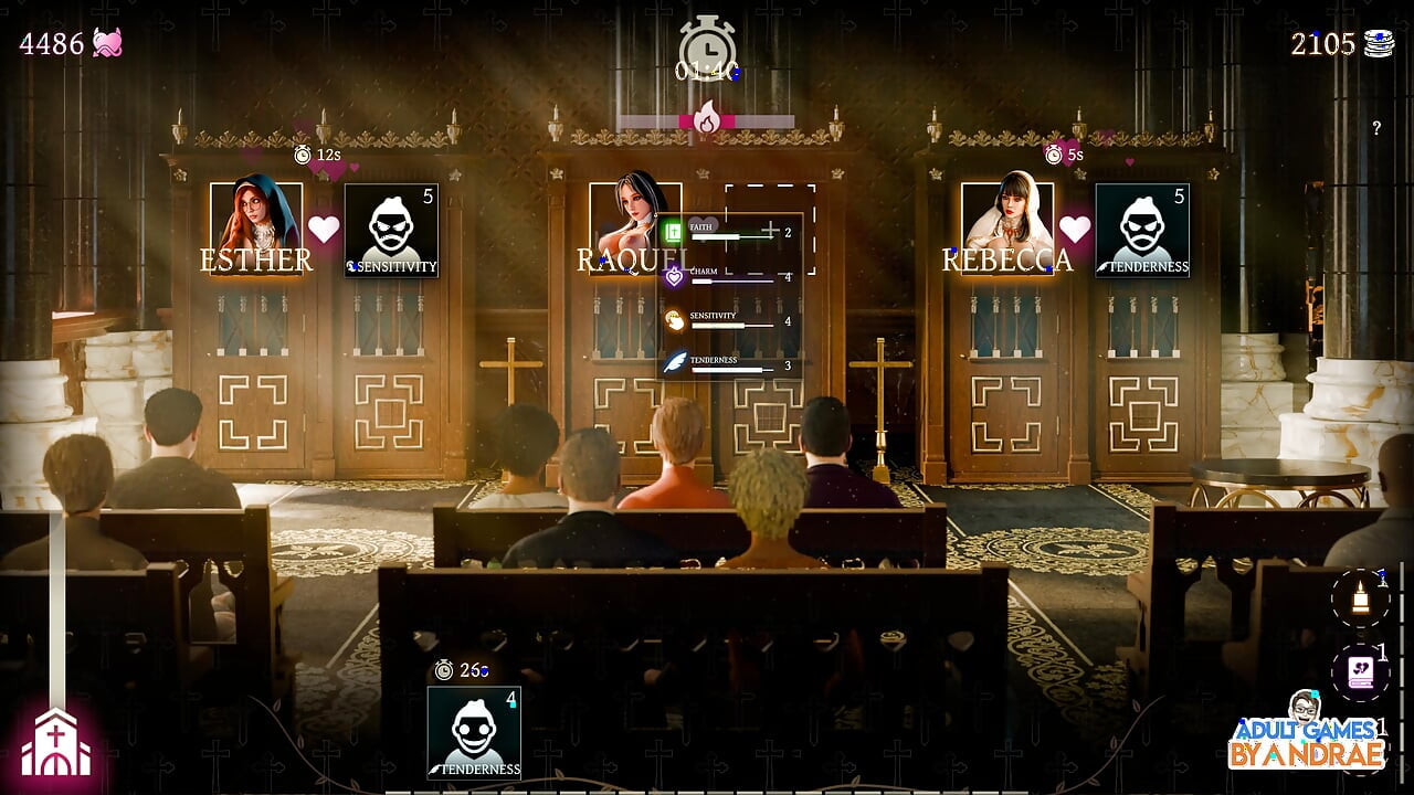 Sisters in sin gameplay teil 10 – Lust versucht, vertrauen mit Raquel wieder aufzubauen