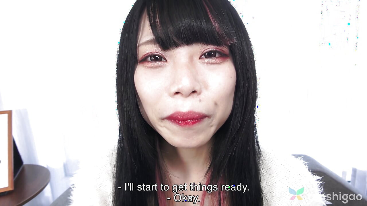 Maid Cafe Worker Miss Akane Okawa Comes to Show off Her Big Fat Tits