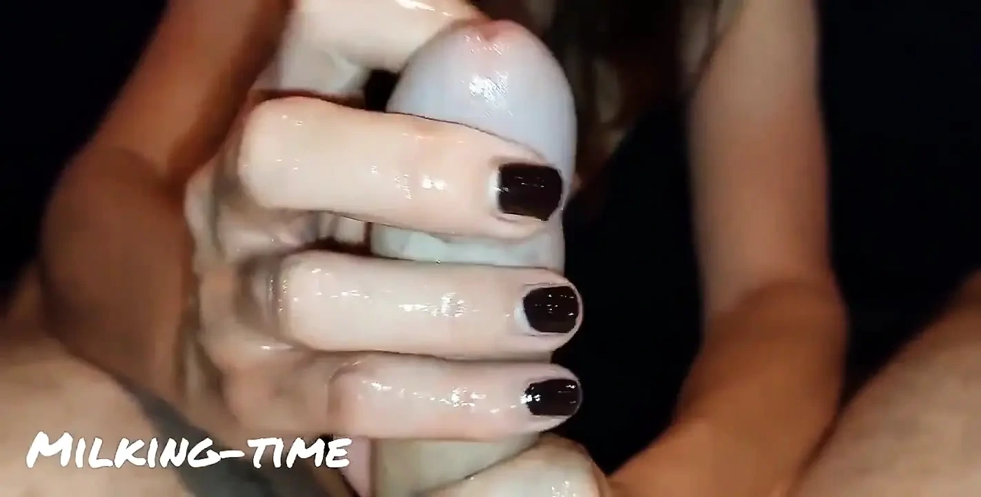 From Soft to Hard. a Sensual Handjob (milking-time)