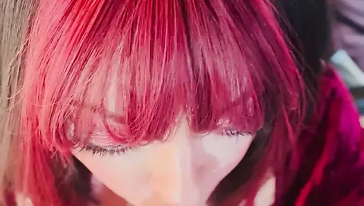 Velvet и Сигареты! Tina Snua Chain курит 2 пробки 100 сигарет - дрейфующая OMI OME Snap вдыхает курильщицу