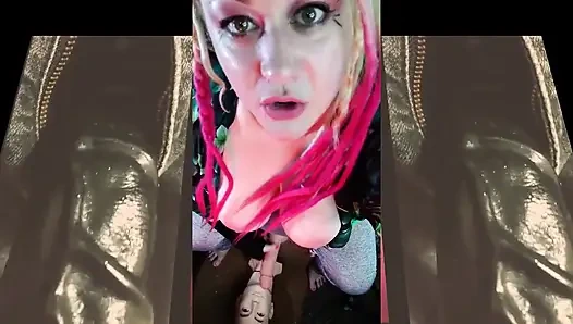 Its ok to love the big black ones dont be so scared of them just suck them