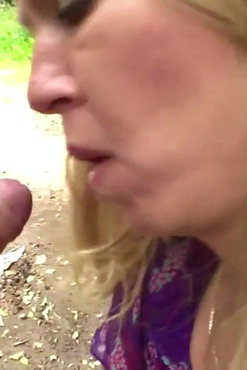 Fuck Horny Parking Lot Slut Held Out Her Cock