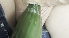 Inverted cock cucumber, fuck fest