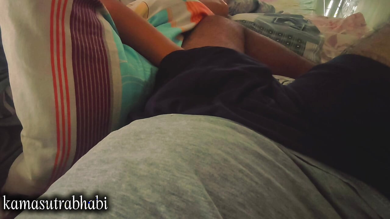 Indian Wife watch porn and play with Husbands Dick . she needs a Fuck