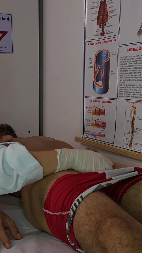 Nurse gets excited by patient's erection | Clip 1