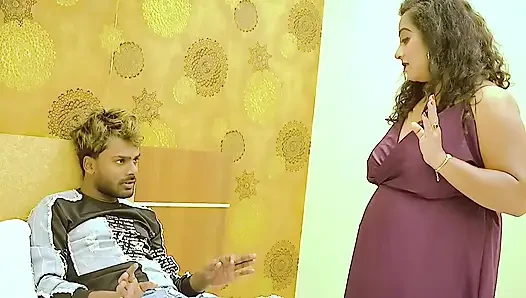 Пасынок трахнул мачеху