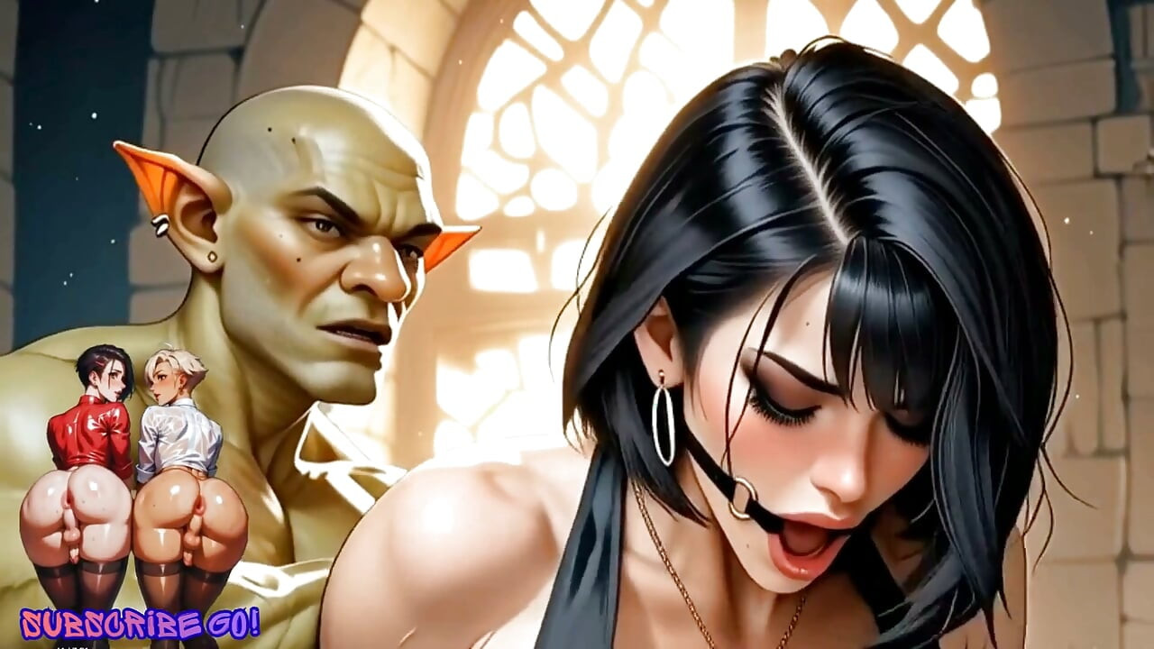 Hentai King Gnar's Wife Cheats with Grey Mountain Orcs - Part 1