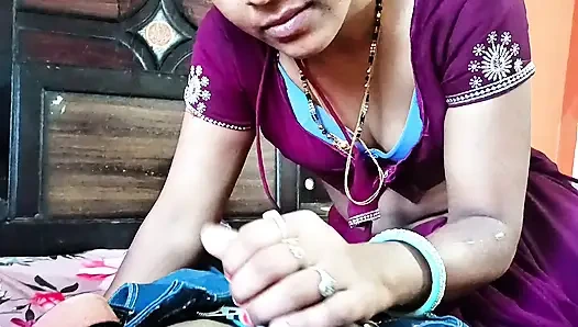 Дези бхабхи с ее мужем ночи медового месяца