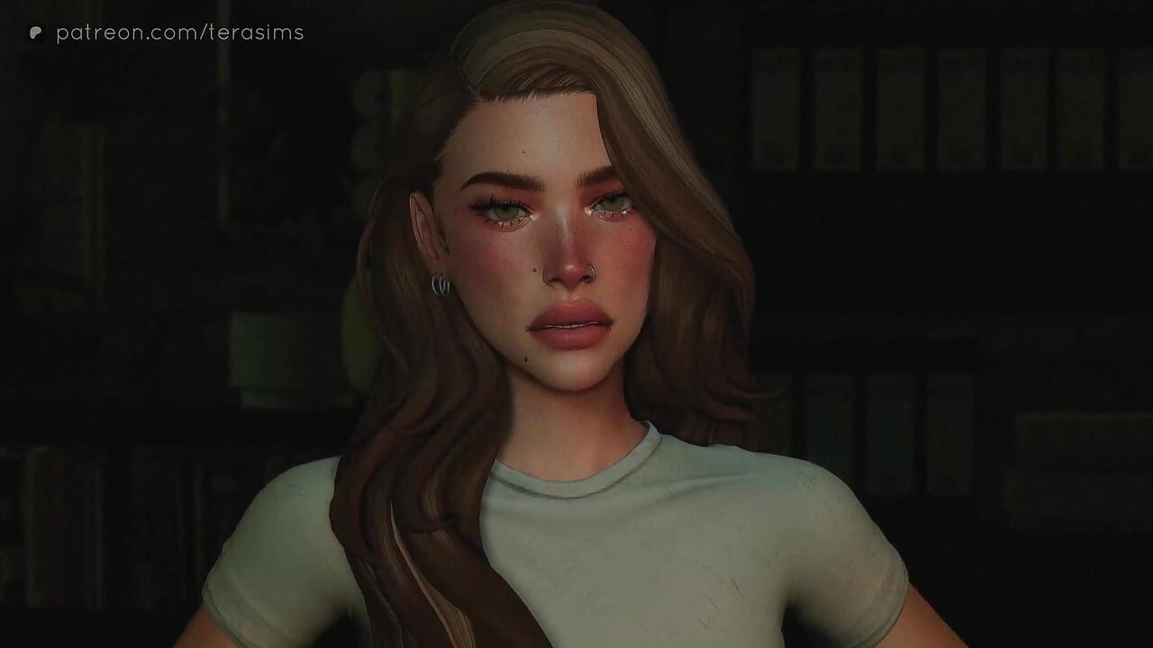 Taking my step-daughter's slutty bestfriend on the desk - The sims 4