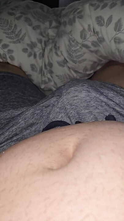 Step mom hand slip under step son underwear touching his dick in erection