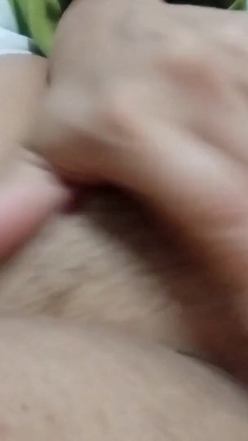 Hot mom touches and licks her big tits and puts her playful fingers in her hairy pussy | Clip 3