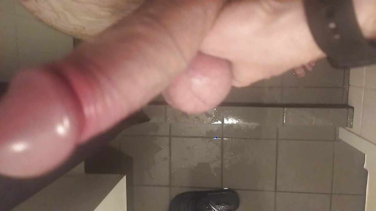 Cock games in the shower.