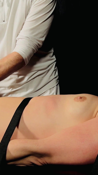 Jaw-dropping moment from "Tied Down and Made to cum over and over on massage table"