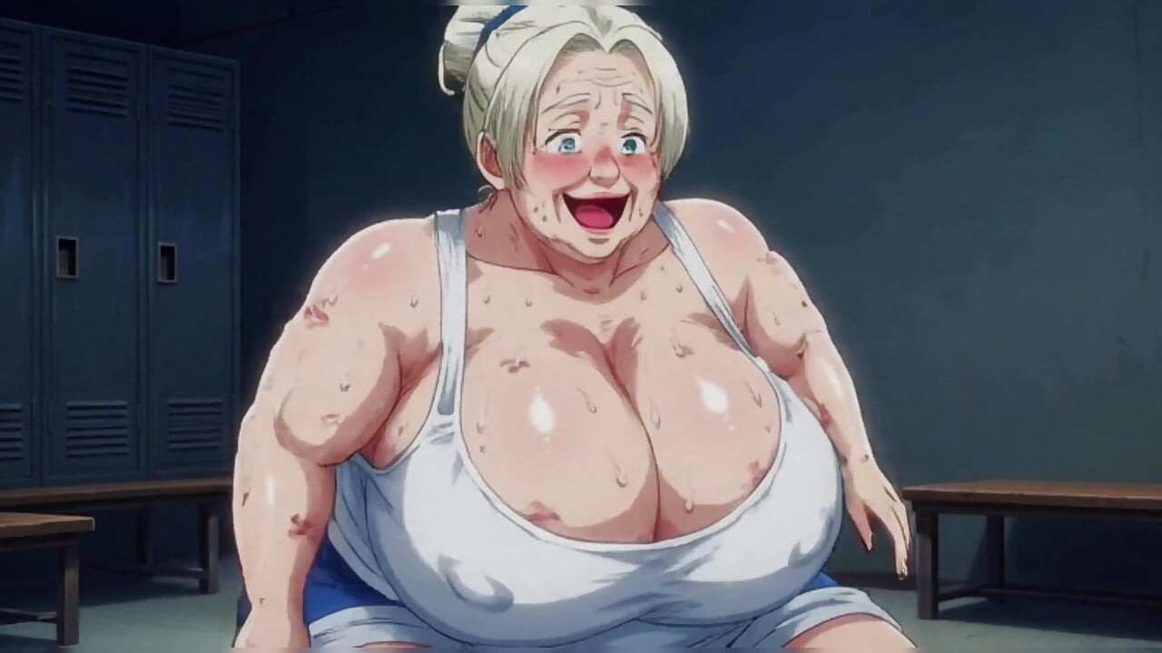 Ai reife bBW neckt ihre riesigen möpse