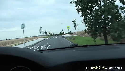 Трах в машине