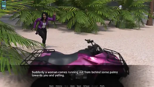 Paradise city: istri bahenol ini jalan-jalan di pantai sama suaminya - episode 10