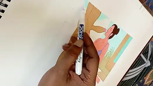 Adik ipar india yang seksi minum kencing dari kontol besar kakak ipar sambil kencing di tempat terbuka