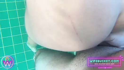 Wifebucket Amateurs - Fucked my wifey secretly in the pool