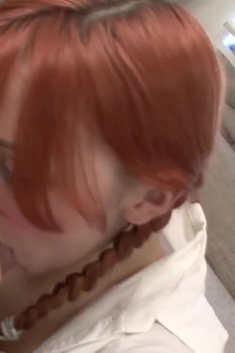Teen slut fulfills her fantasy of getting fucked by an older man on the couch
