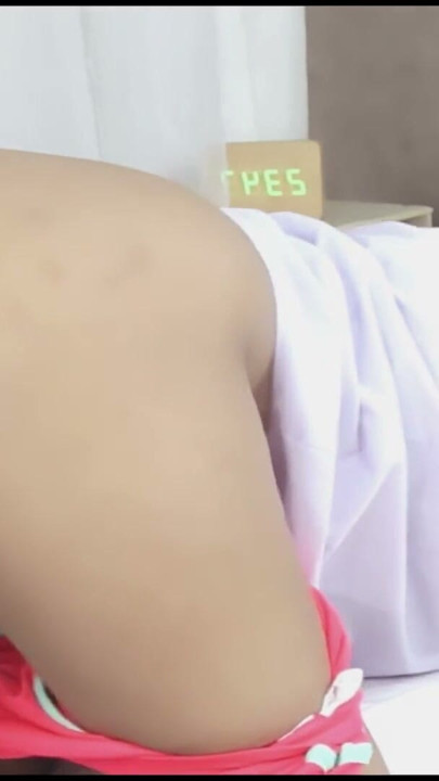 Thai Teen 18+ student Sock Tight Pussy creampie moaning in room | Clip 1