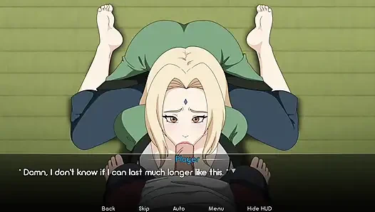 Tsunade hat hartes anal-hämmern