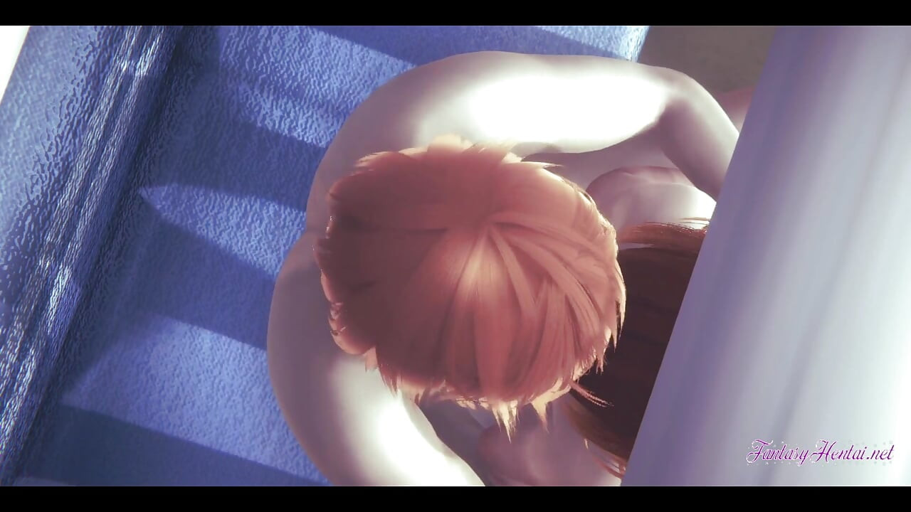 My Hero Academia Hentai - Uraraka Hard Sex with Momo in a Train threesome, Handjob, Blowjob, Fucked, Creampie... - Japanese as