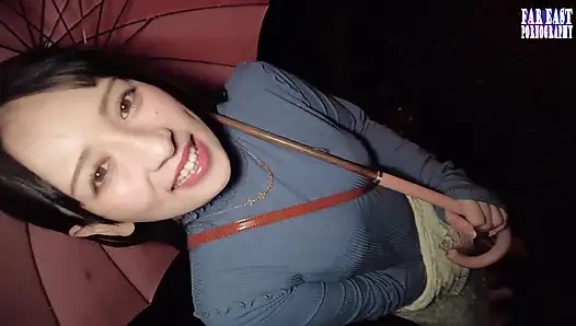 Skirt Side Tease Where Slick Grazing Turns to Instant Climax the Moment She Sinks in - 4