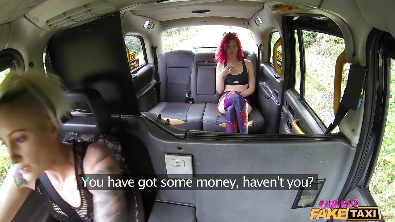 Female Fake Taxi - Hitchhiker Gets Ride of Her Life