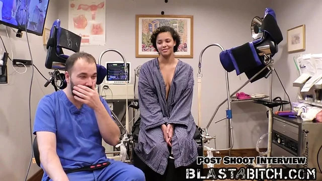 Patient Rebel Wyatt's Pussy Gets Blasted With Cum By Doctor, POV Version